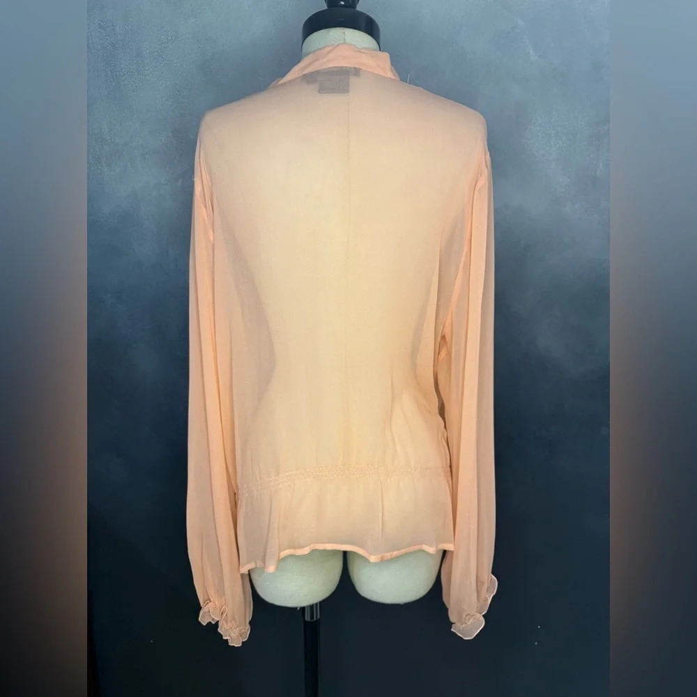 🌸 Tess Studio 100% Silk Embroidered Blouse – Size 16 🌸 - Picture 5 of 10